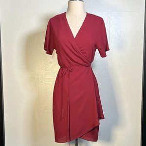 Babaton Aritzia wrap dress